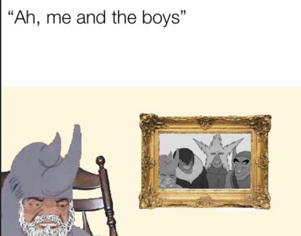 The good ol days