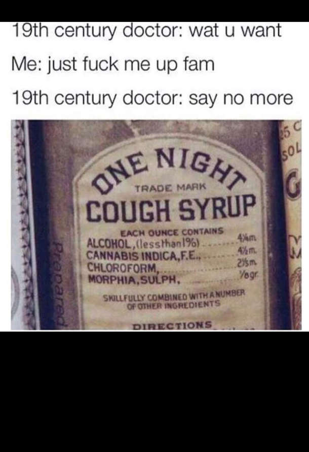 The good old times