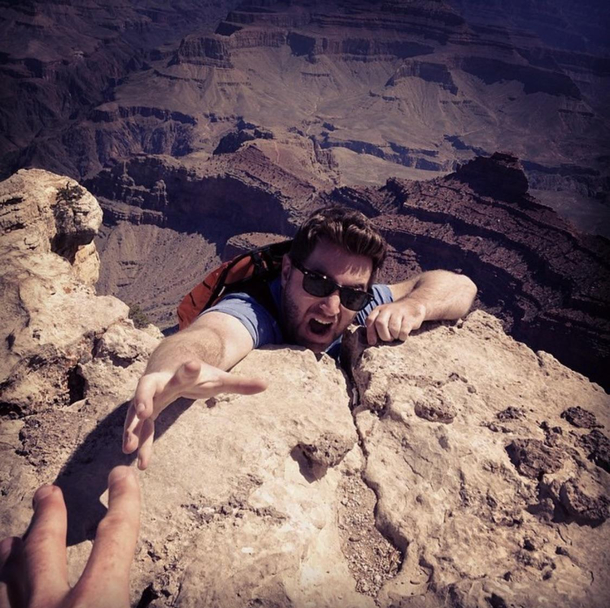 The Grand Canyon is such a chill atmosphere 
