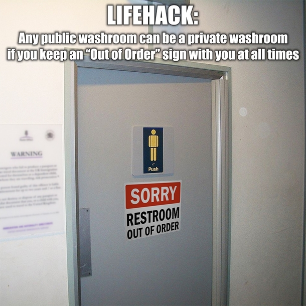 The greatest lifehack ever