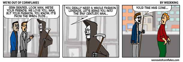 The Grim Reaper needs an upgrade