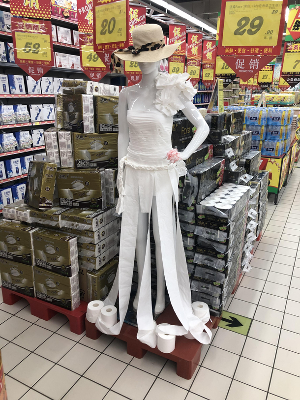 The grocery store near me has PLENTY of TP
