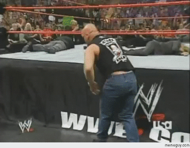 The Guy Who Threw Stone Cold His Beers Had A Laser Beam Of An Arm