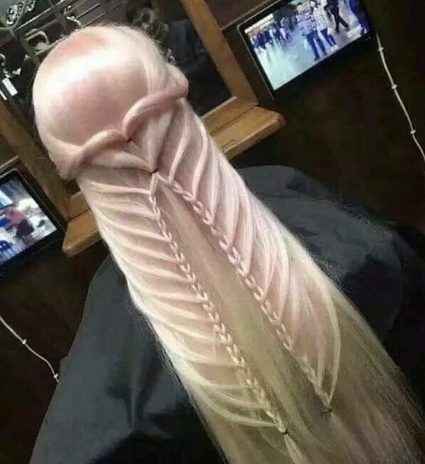 The hairstylist knew exactly what they were doing