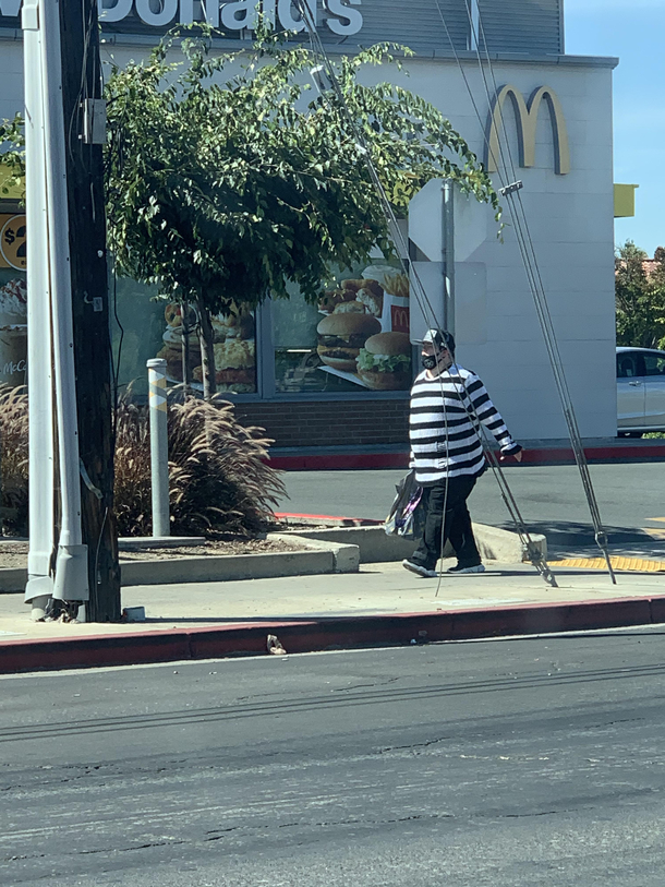 The Hamburglar was on the loose today Someone stop him