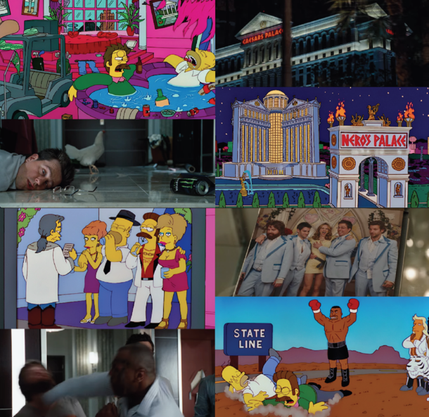 The Hangover is pretty much an old Simpsons episode