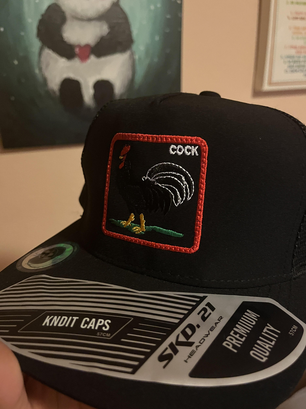 The hat my dad brought me back from Mxico