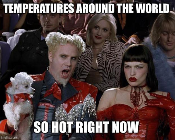The heat is on