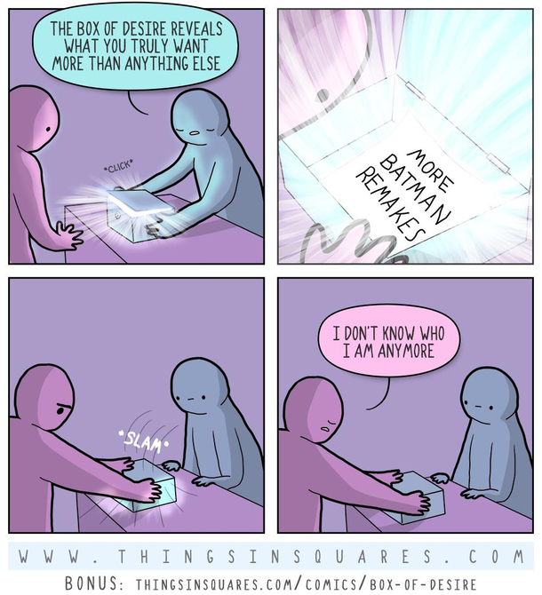 the hero we desire not the one we need