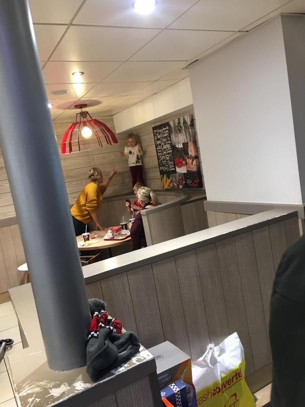 The horror of taking kids places
