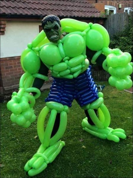 The inflatable hulk