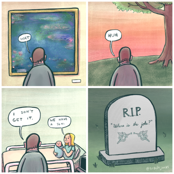 the joke