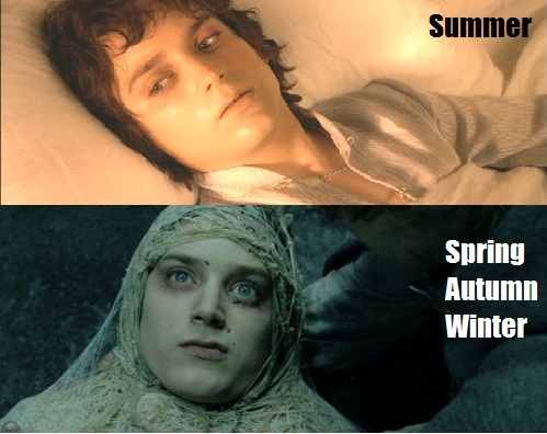The joys of living in a temperate climate