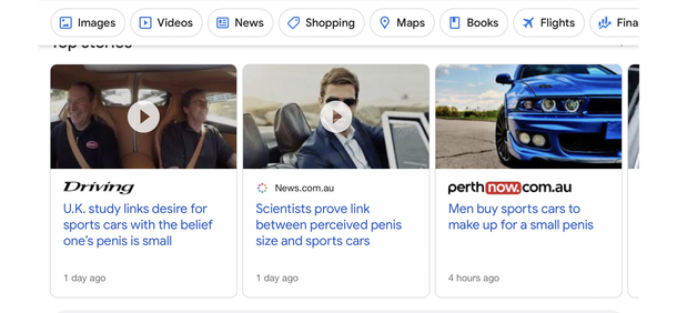 The jump in assumptions between each headline lol