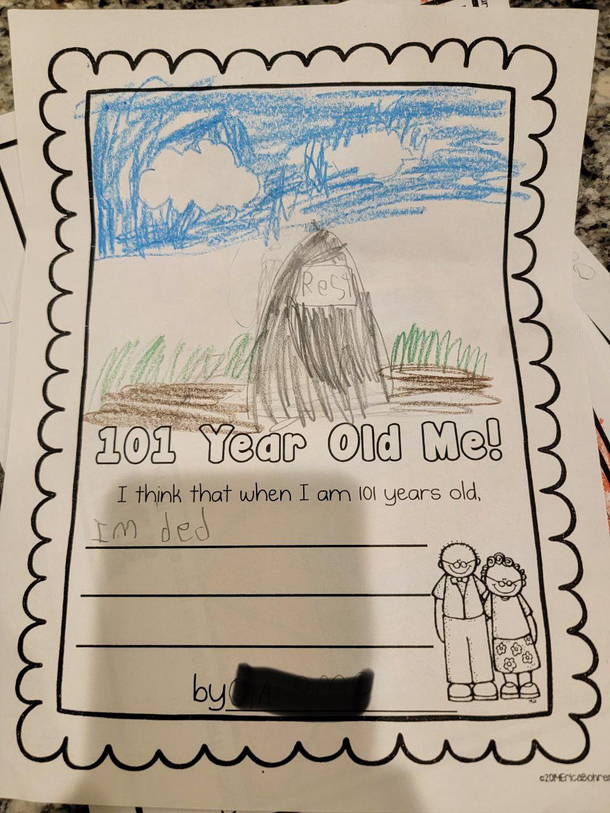 The kid is a realist