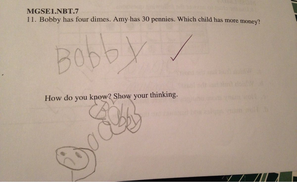 The kid isnt wrong
