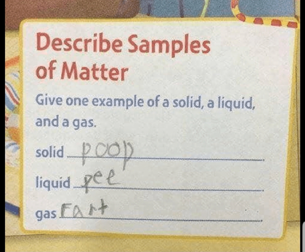The kids not wrong