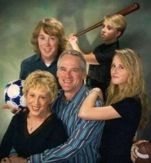 The last known family photo