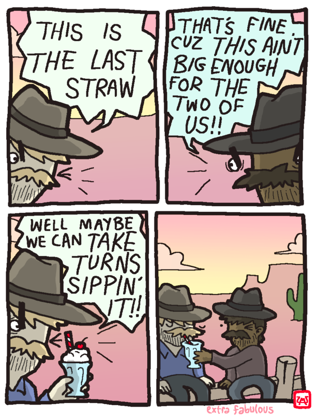 the last straw