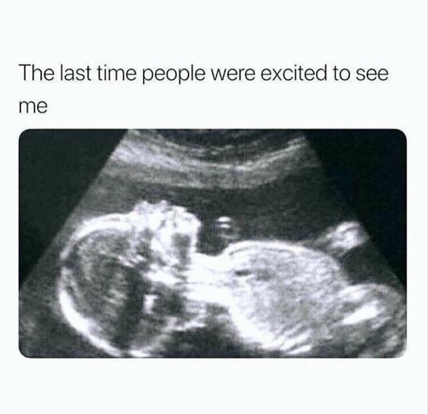 The last time