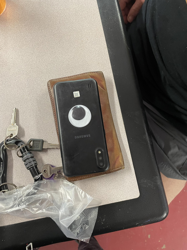 The last time I visited home my dad told me he got an eye-phone