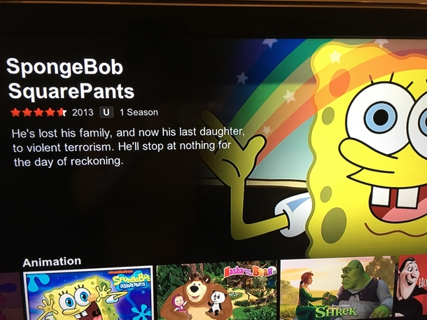 The latest Spongebob storyline seemsinteresting