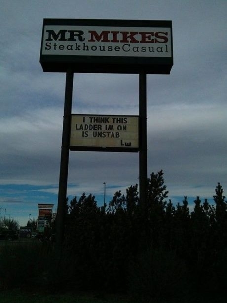 The lifestyle of a sign man