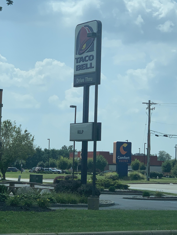 The local Taco Bell seems to be struggling