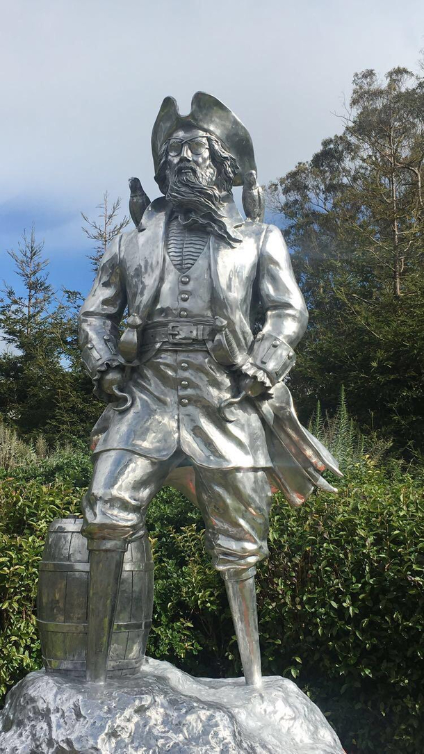 The longer you look the more that is wrong with this pirate