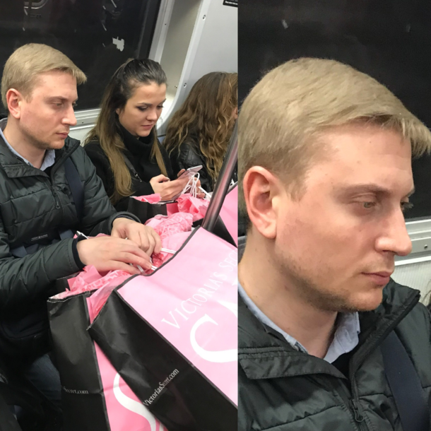 The look of a broken man