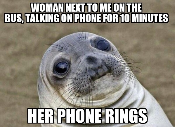 The look on her face was priceless