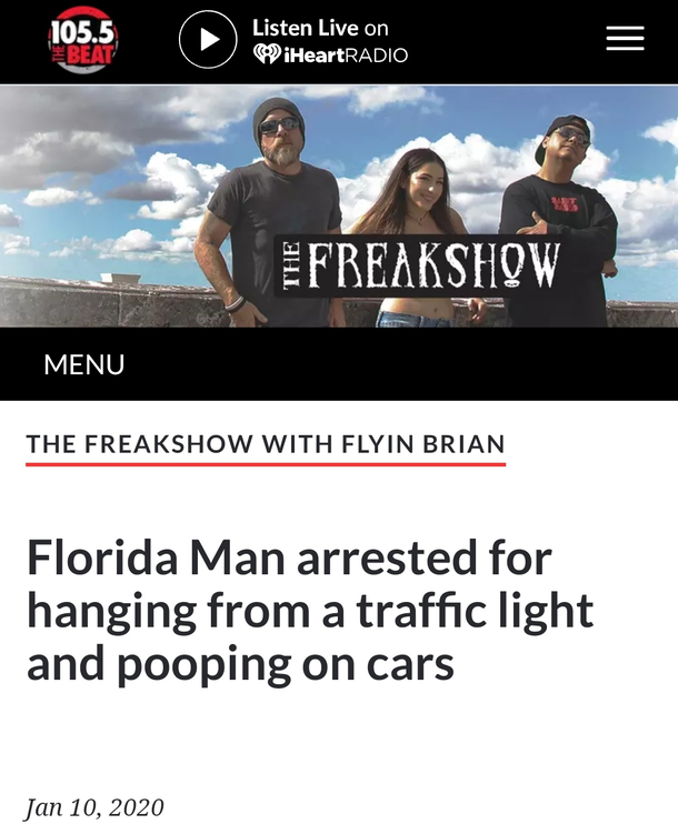The man the menace