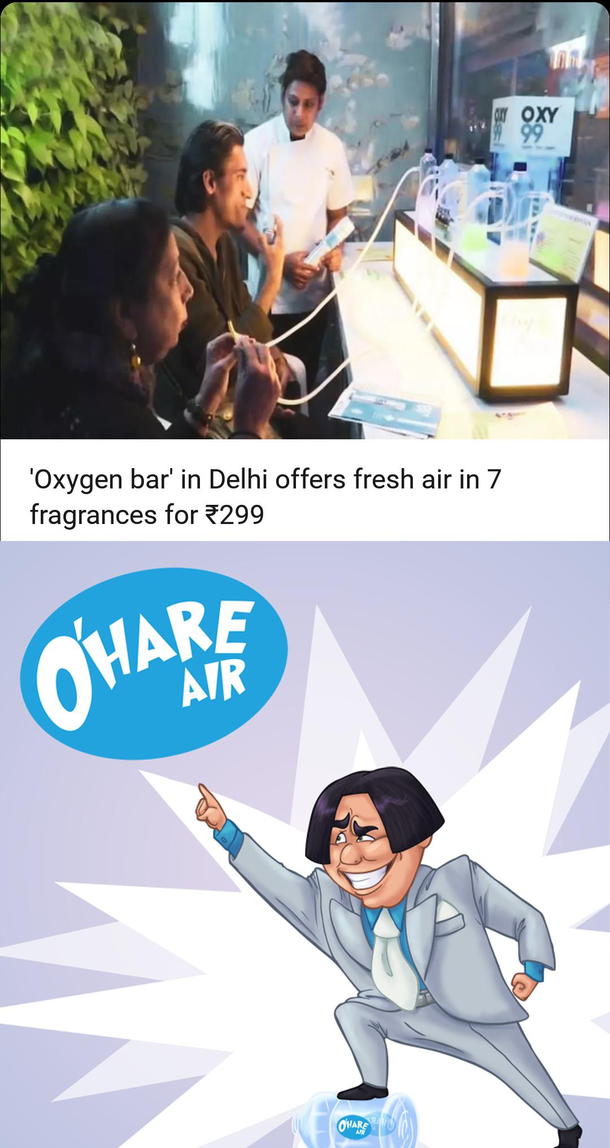 The man who found a way to sell air