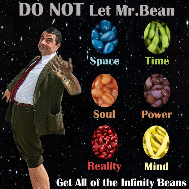 The Marvel Beaniverse MrBean is Collecting all of the Infinity Beans