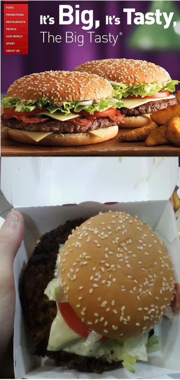 The McDonalds Big Tasty