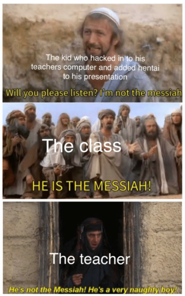 The Messiah is Brian
