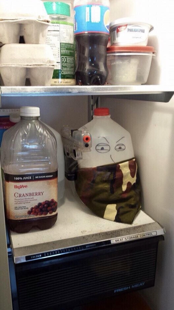 The milks gone bad