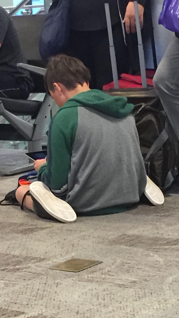 The more I stare at this kid the more I hurt