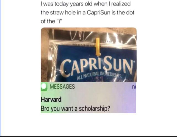 The more you know