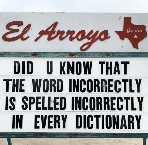 the more you know