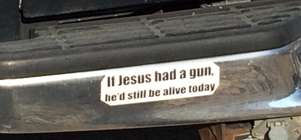 The most American bumper sticker ever