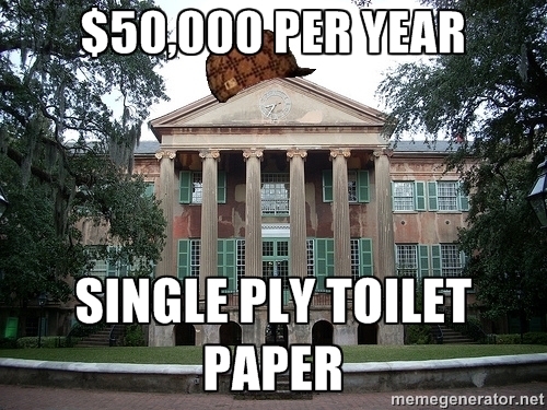 The most annoying thing about college 