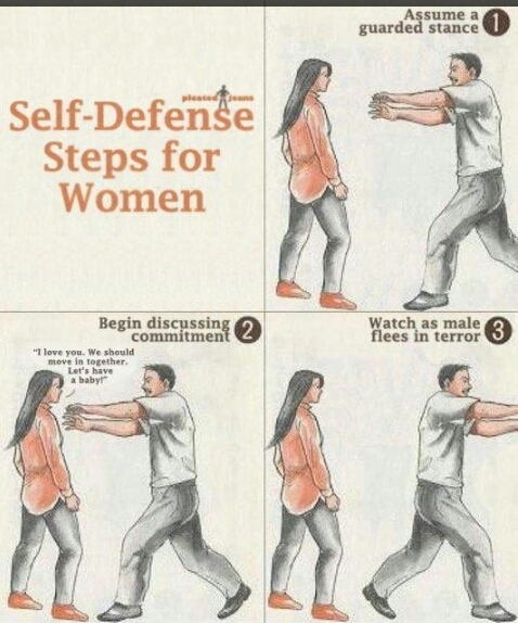 The most effective form of female self-defense