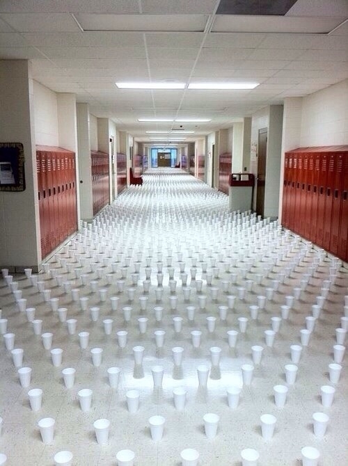 The most glorious senior prank