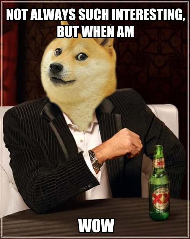 The Most Interesting Doge in the World