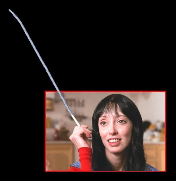 The most suspenseful part of the shining 