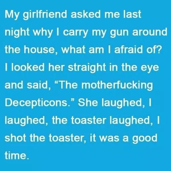 The motherfuckering Decepticons