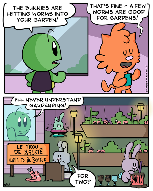 The mysteries of gardening