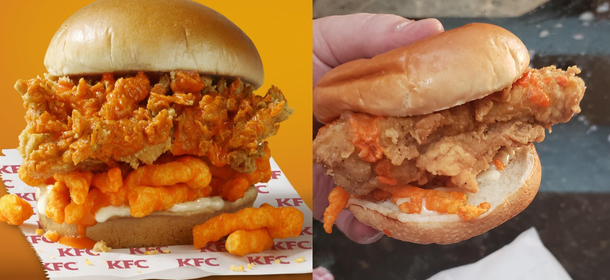 The new Cheetos Chicken Sandwich