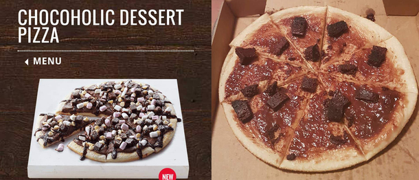 dominos dessert pizza